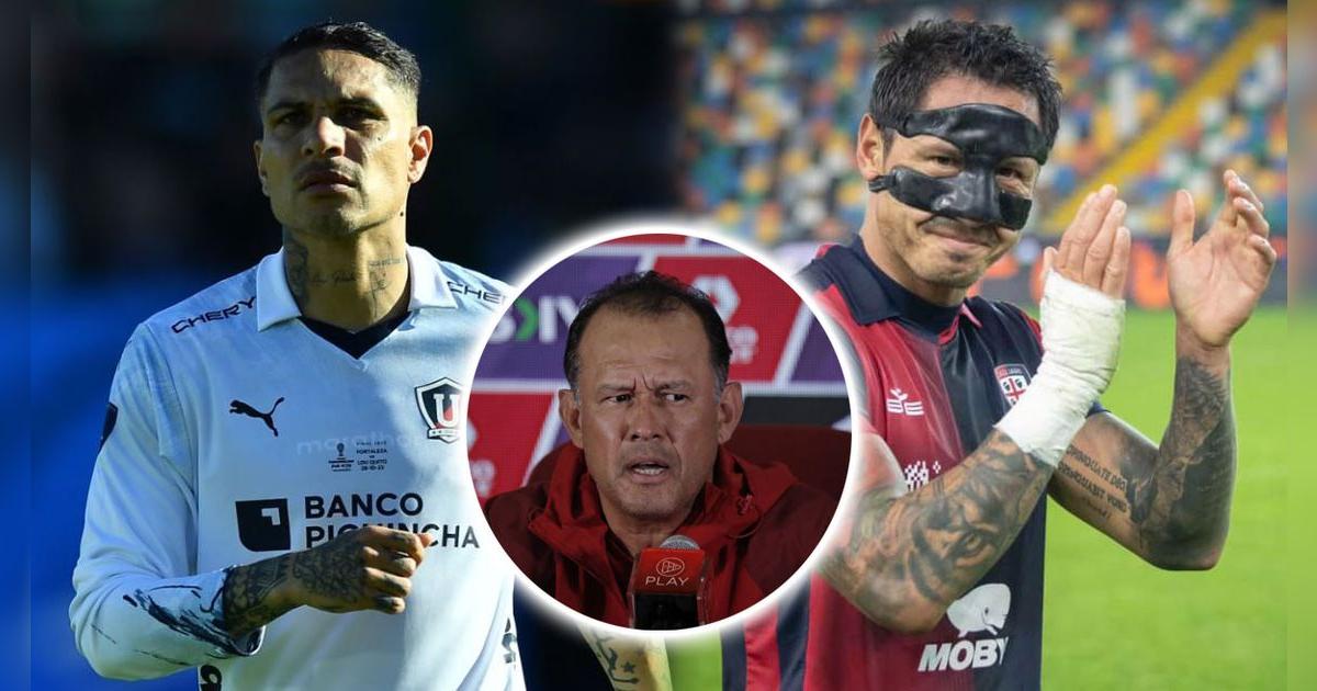 ¿Paolo Guerrero o Gianluca Lapadula? Juan Reynoso y su sentir sobre quién debe ser titular