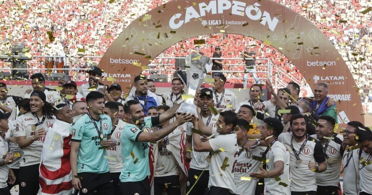 Universitario celebró por todo lo alto el título nacional de la Liga 1 2023