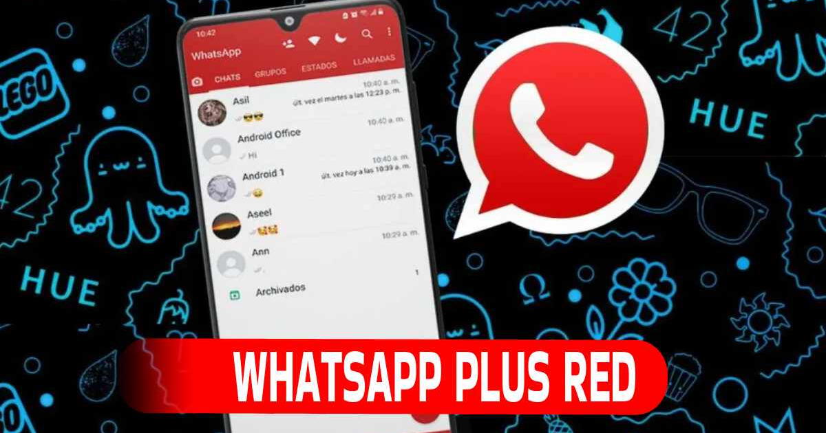 WhatsApp Plus Rojo: Descarga la última versión del APK de noviembre 2023