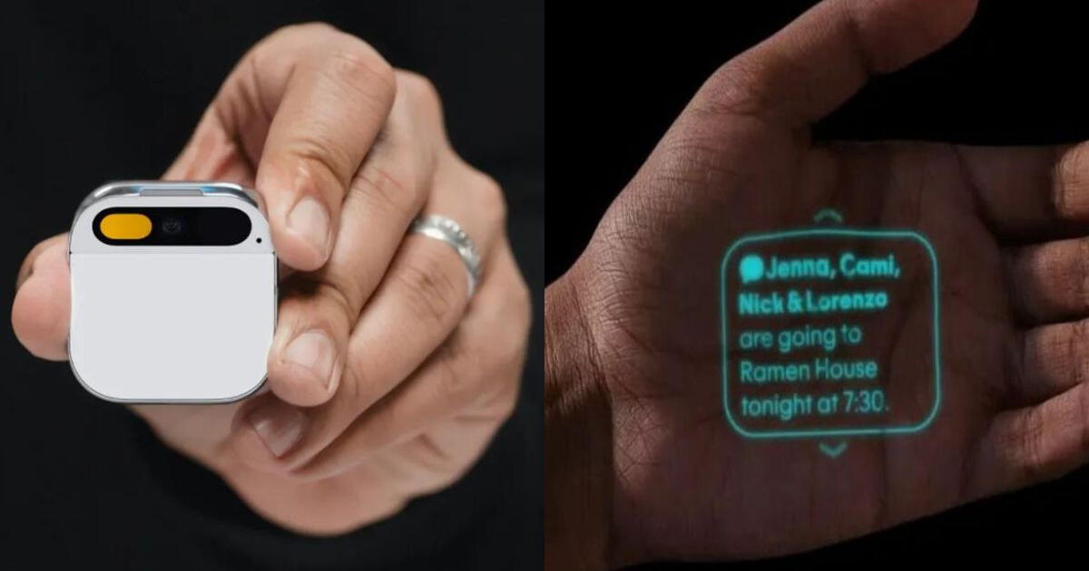 Humane AI Pin, el dispositivo proclamado como el futuro de los smartphones y la Inteligencia Artificial