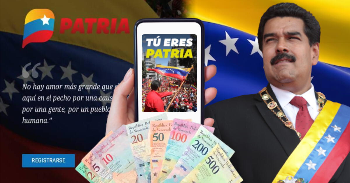 Bono Tú Eres Patria 2023: ¿Quiénes recibirían este subsidio en Venezuela?