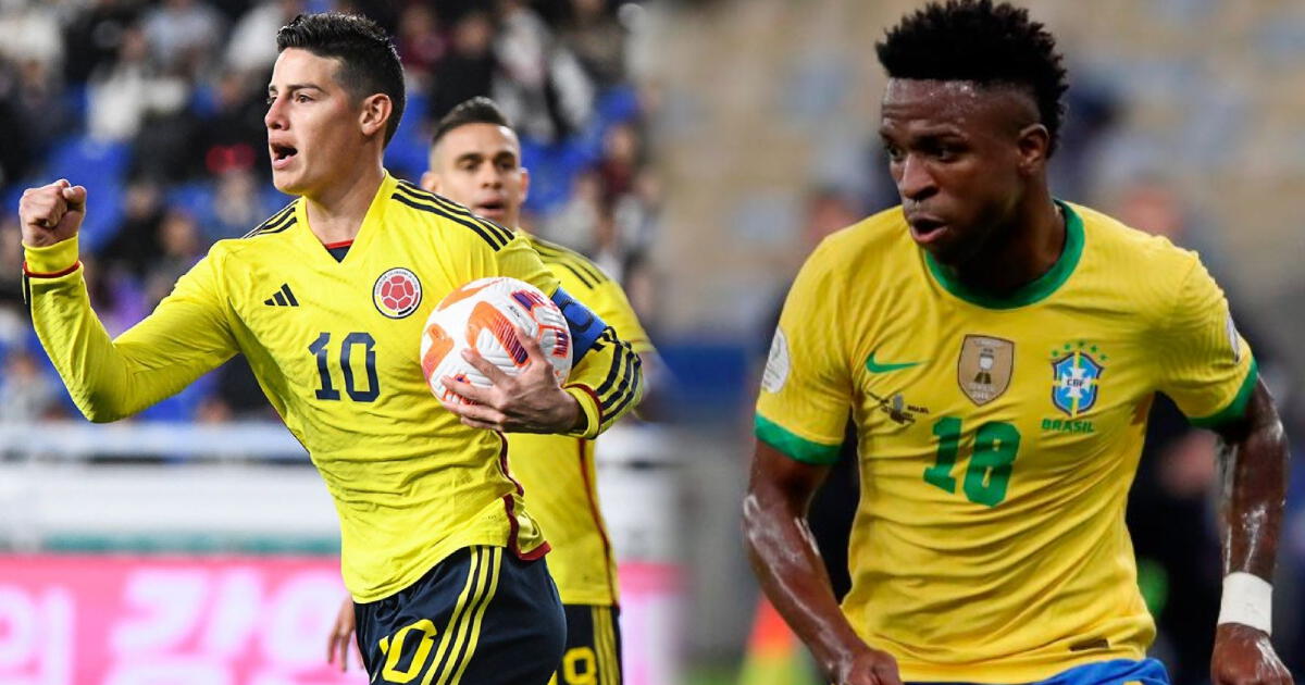 ¿A qué hora juega Colombia vs. Brasil HOY y qué canal pasa partido de Eliminatorias?
