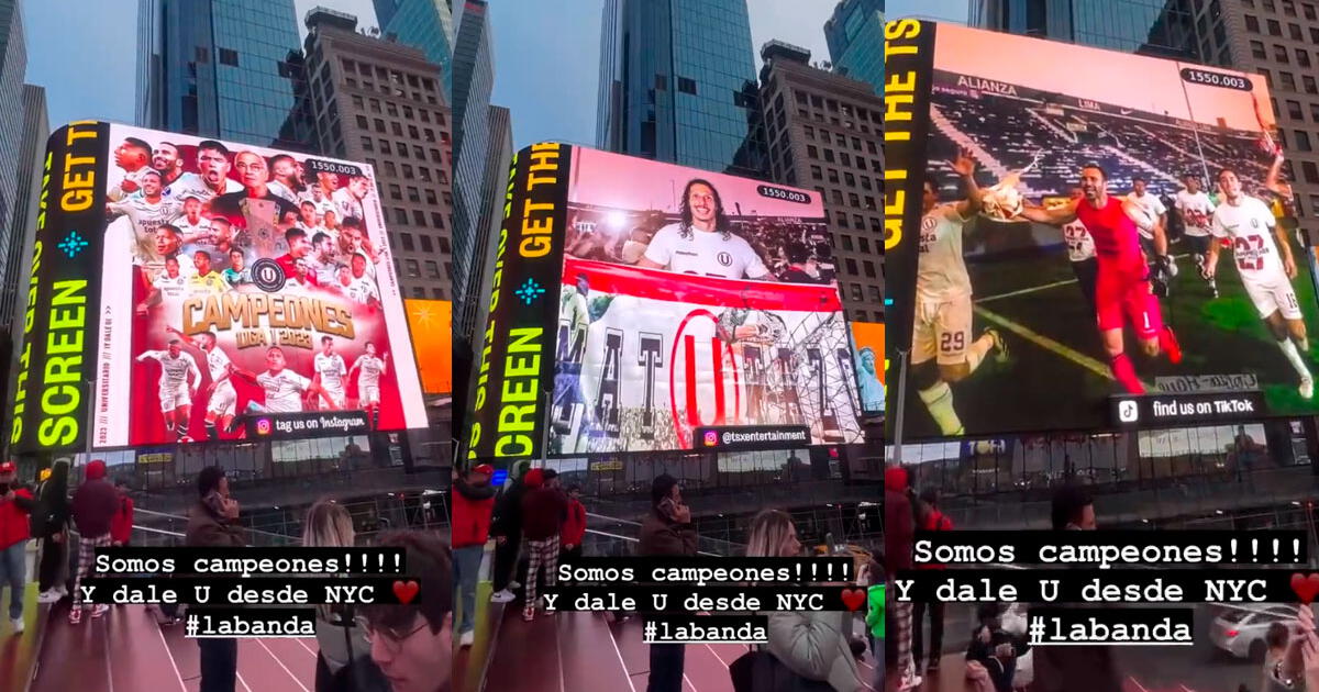 Universitario: de dar la vuelta en Matute a aparecer por todo lo alto en Times Square