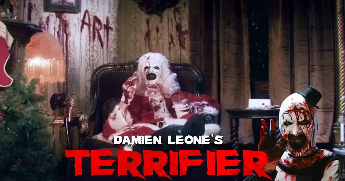'Terrifier 3' lanza oficialmente su tráiler completo y revela una sangrienta navidad