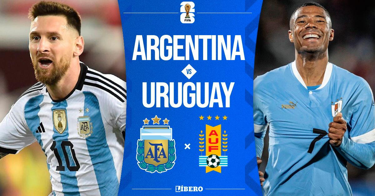 Argentina vs. Uruguay EN VIVO: pronóstico, a qué hora y canal