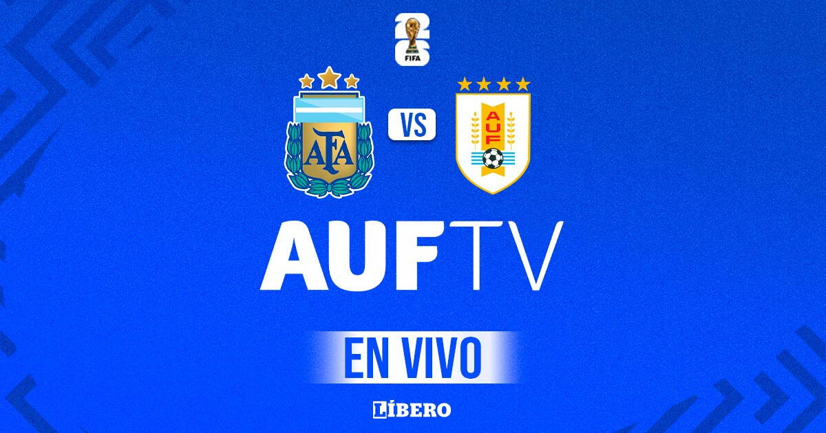 AUF TV EN VIVO, Uruguay vs. Argentina por Eliminatorias ver