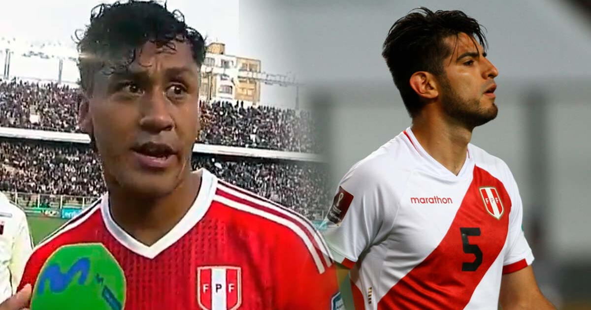 Renato Tapia señaló error de Carlos Zambrano en gol contra Perú ante Bolivia 