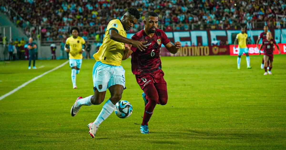 Ecuador empató 0-0 con Venezuela y rescató un punto por las Eliminatorias 2026