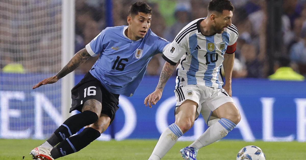 Con Messi, Argentina perdió 2-0 ante Uruguay en La Bombonera por las Eliminatorias 2026