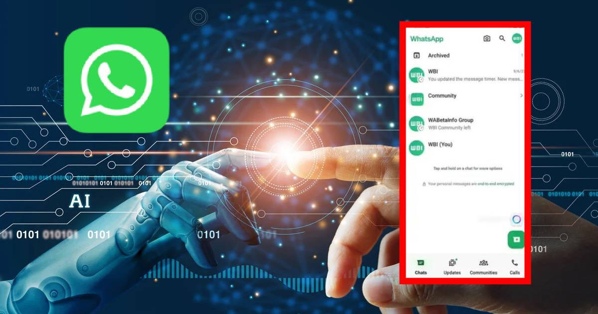 WhatsApp añadirá botón para la IA: ¿Desde cuándo estará disponible en la app?