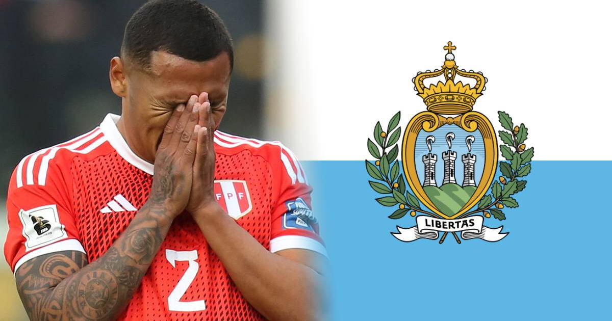 Dura realidad: San Marino, último del ranking FIFA, lleva 2 goles en Eliminatorias y Perú nada