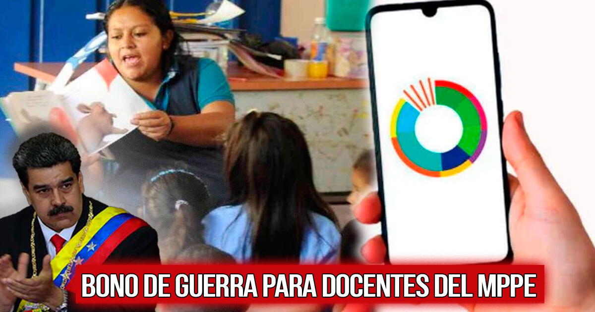 [COBRA el Bono Guerra para docentes MPPE] LINK, NUEVO MONTO y fecha de PAGO en Venezuela