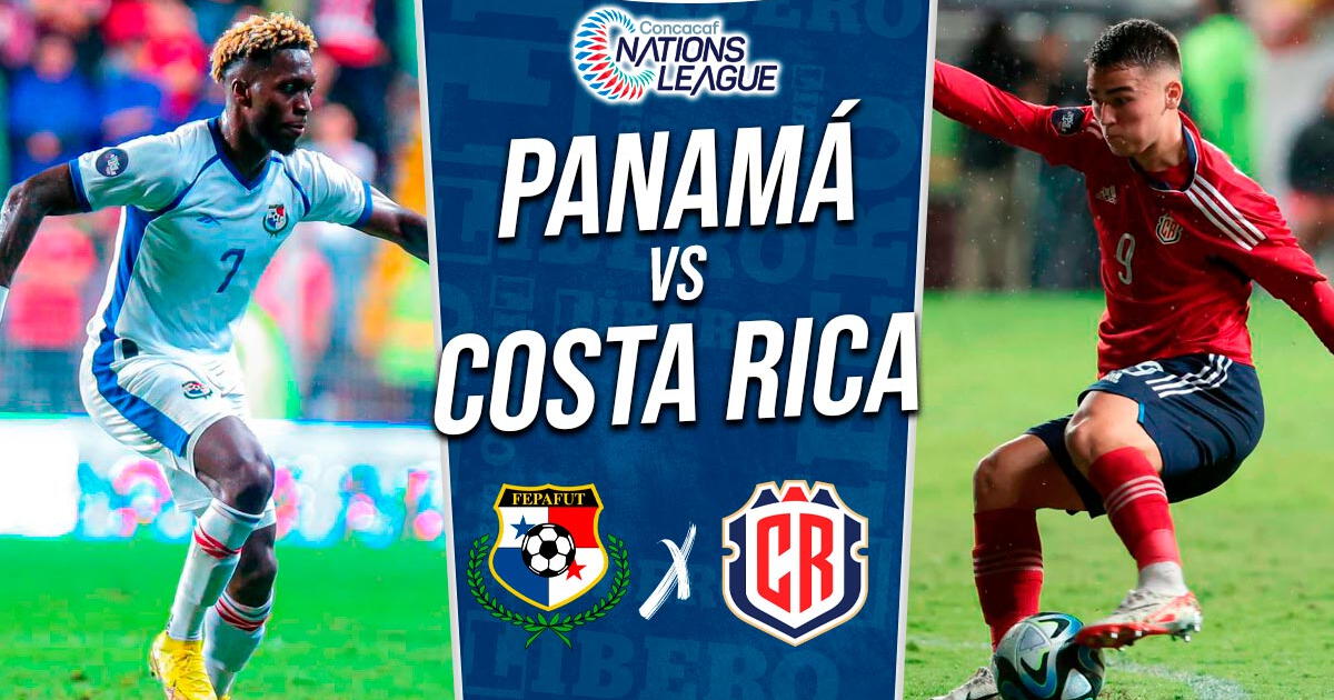 Panamá vs. Costa Rica EN VIVO por Liga de Naciones Concacaf: cuándo juega, horario y dónde ver