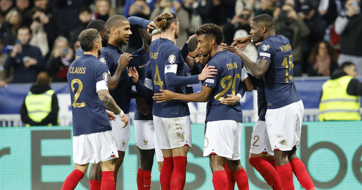 Francia hizo historia: venció 14-0 a Gibraltar con hat trick de Mbappé por Eurocopa 2024