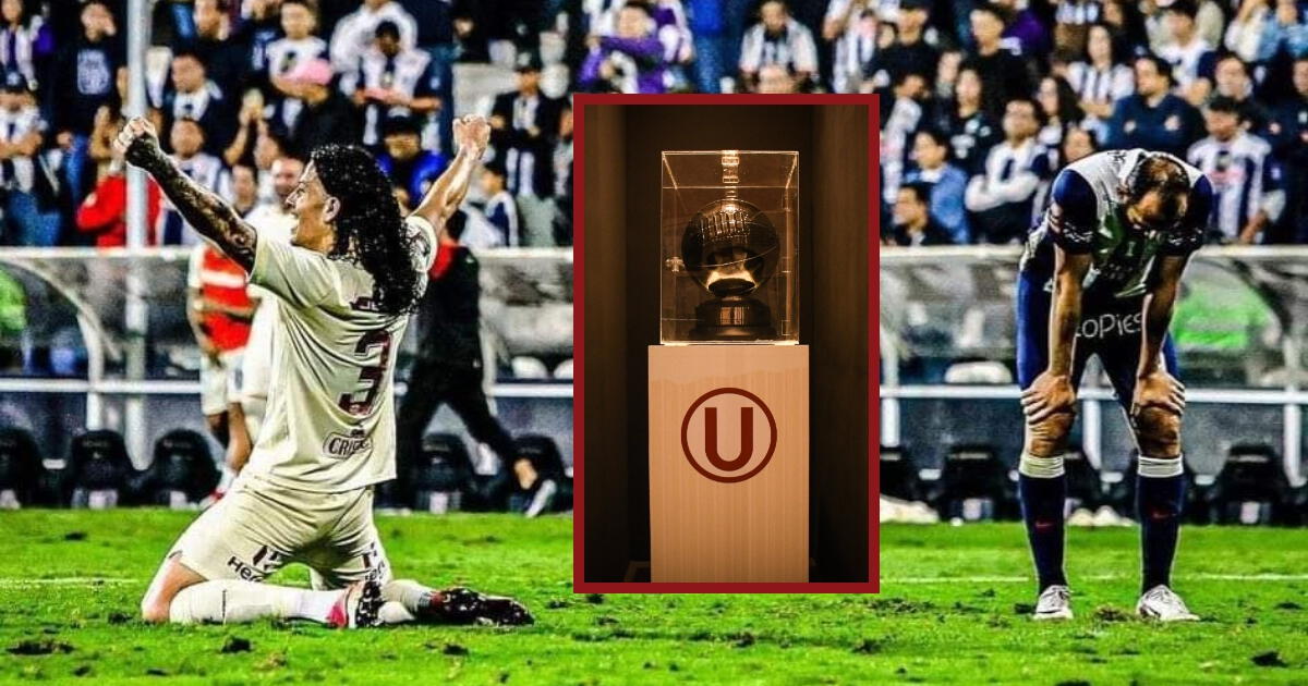 Universitario y su contundente respuesta a Alianza Lima mostrando el trofeo de 1934
