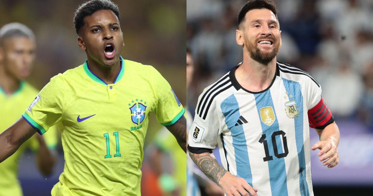 ¿A qué hora juega Brasil vs. Argentina y qué canal transmite partido de Eliminatorias 2026?