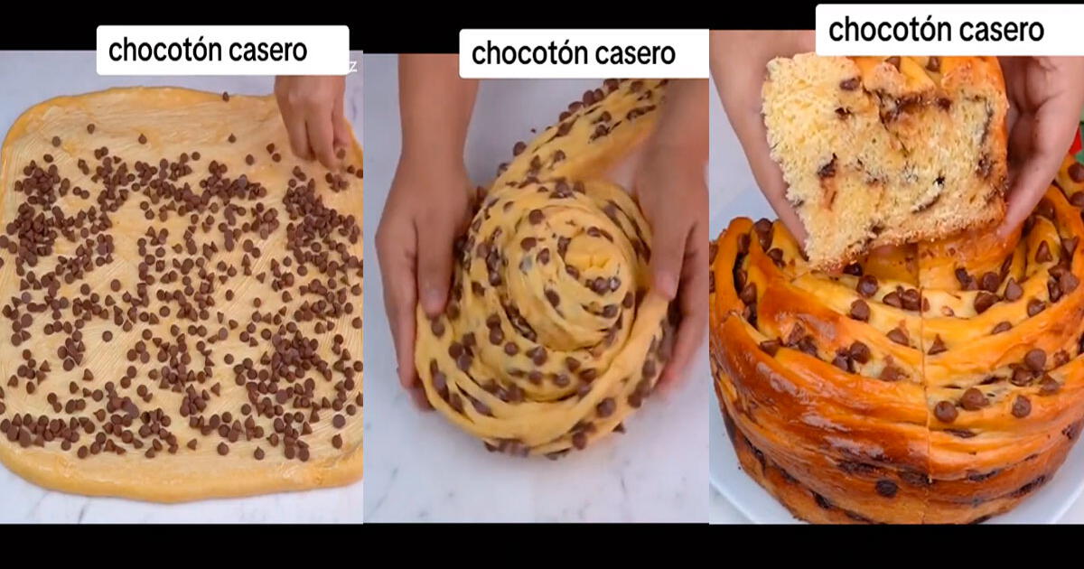 ¿Cómo preparar un 'Chocotón' en casa? Mira la sencilla receta secreta que es viral en TikTok