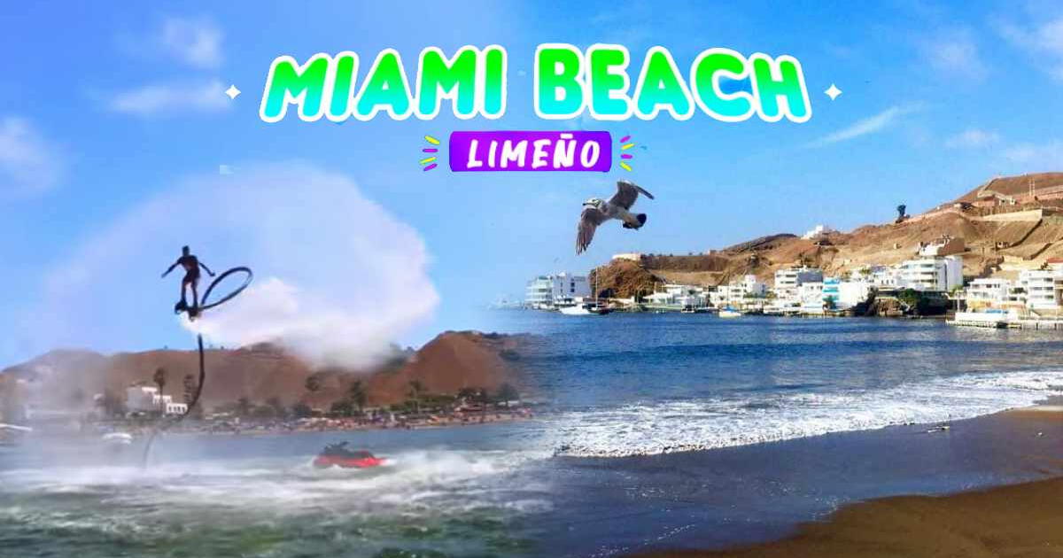 ¿Dónde queda el 'Miami Beach Limeño' y cómo llegar a esta playa con menos de 10 soles?