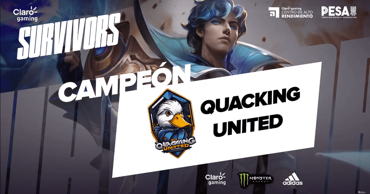 Mobile Legends: Quacking United es campeón del Claro gaming Survivors Season 8