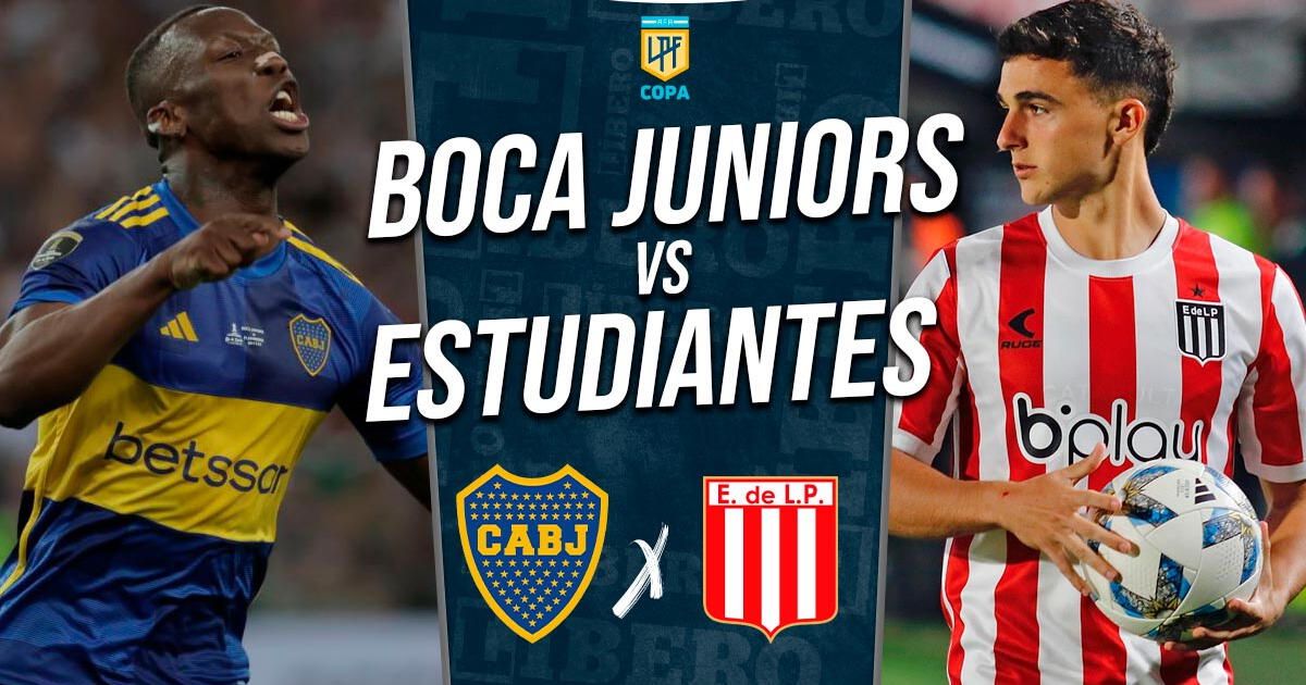 Boca vs. Estudiantes EN VIVO por TyC Sports: cuándo juegan y en qué canal ver la Copa Argentina