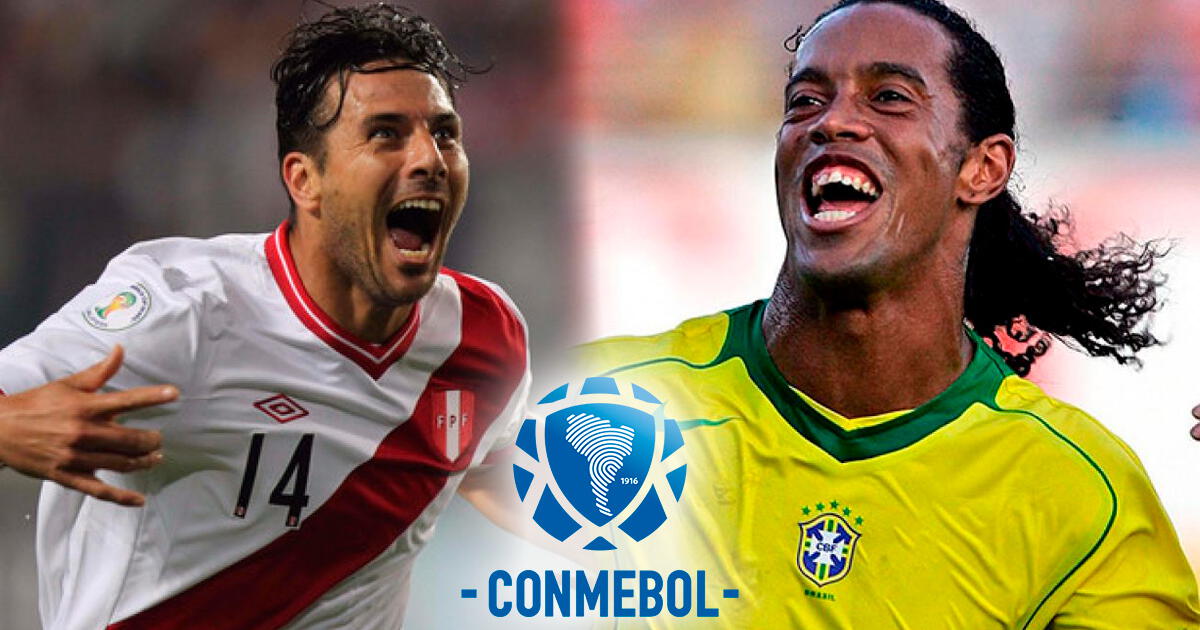 Claudio Pizarro formará parte de gran partido con Ronaldinho por 'Leyendas Conmebol'
