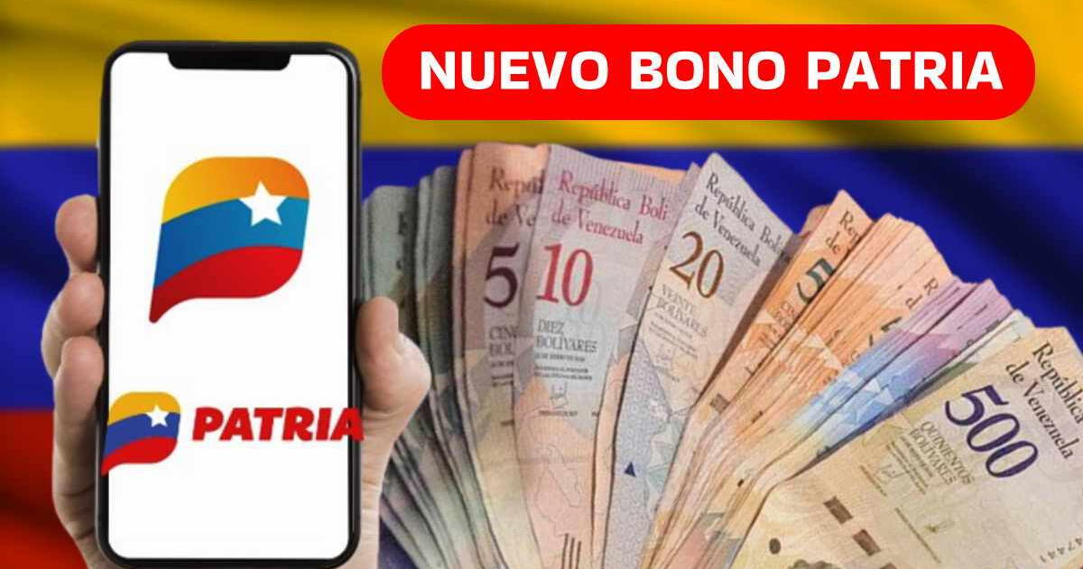 Nuevo Bono Patria 705 bolívares: ¿Cómo cobrar HOY el subsidio vía Patria?