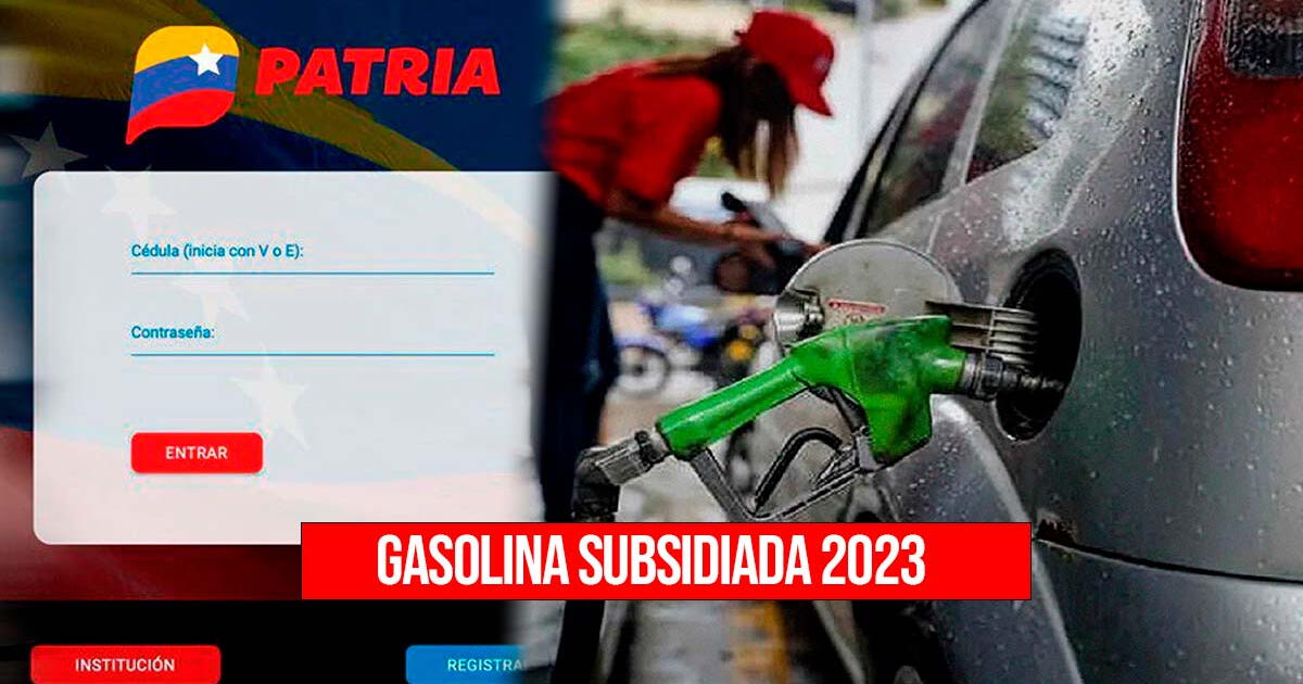 ¿Cómo transferir bolívares a Patria desde el Banco de Venezuela para comprar gasolina?