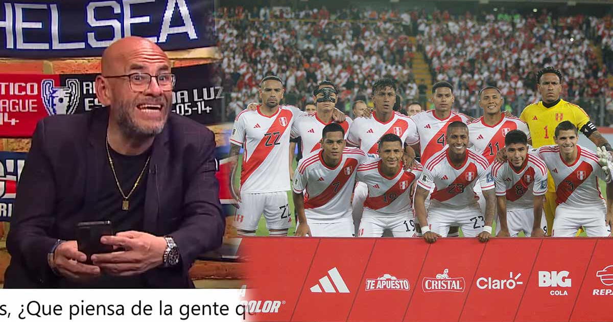 Mr. Peet arremetió contra tres jugadores de la selección peruana: 