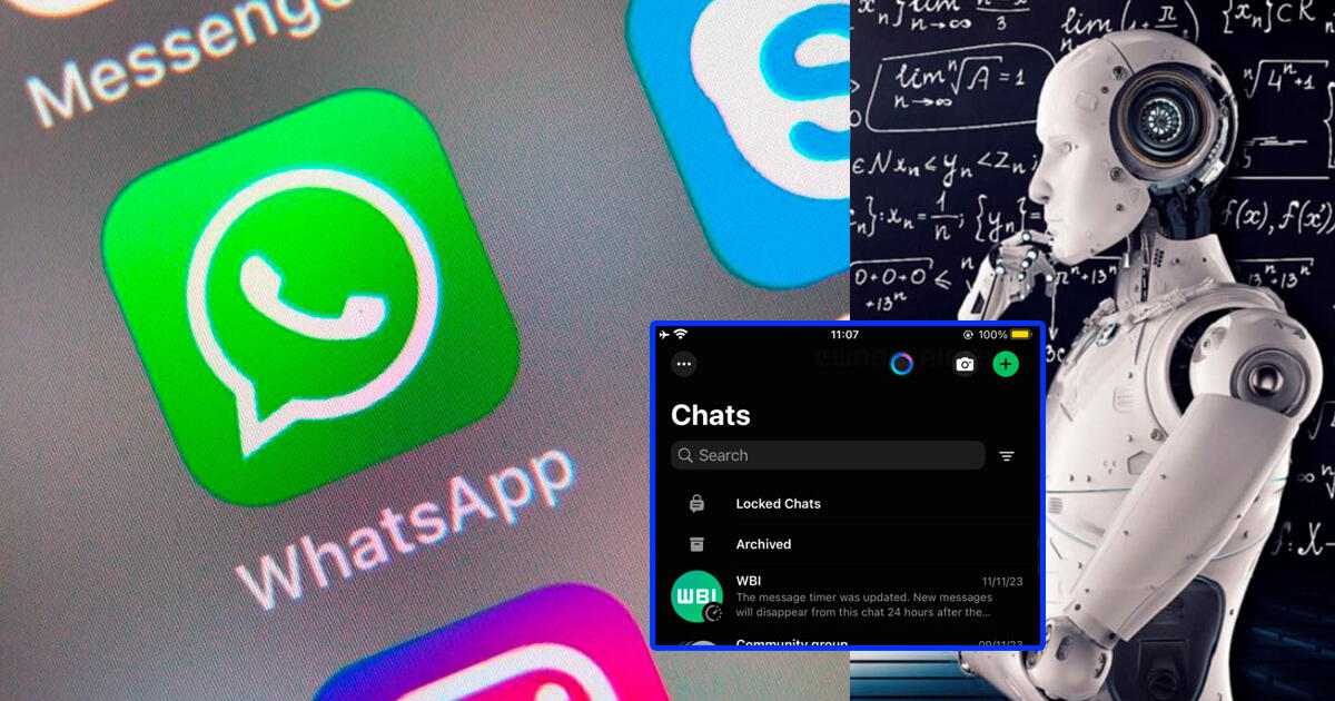 WhatsApp incluirá Inteligencia Artificial para 'mejorar' las conversaciones de los usuarios