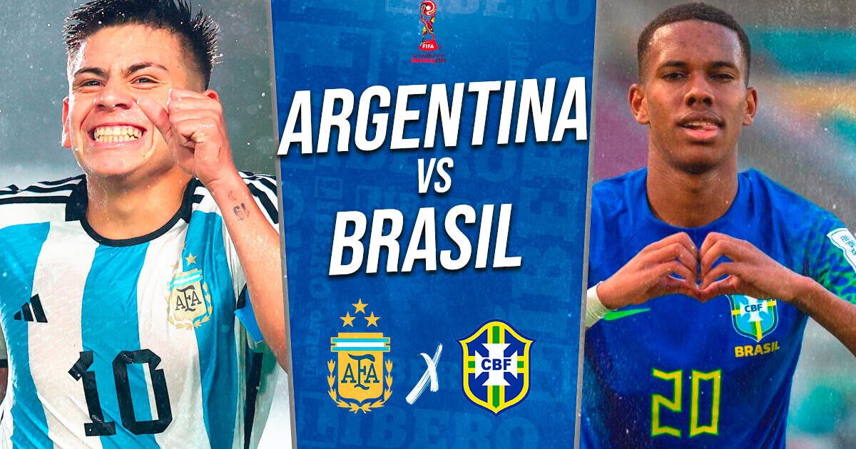 Argentina vs Brasil EN VIVO Mundial Sub 17: a qué hora juegan y dónde ver por DIRECTV