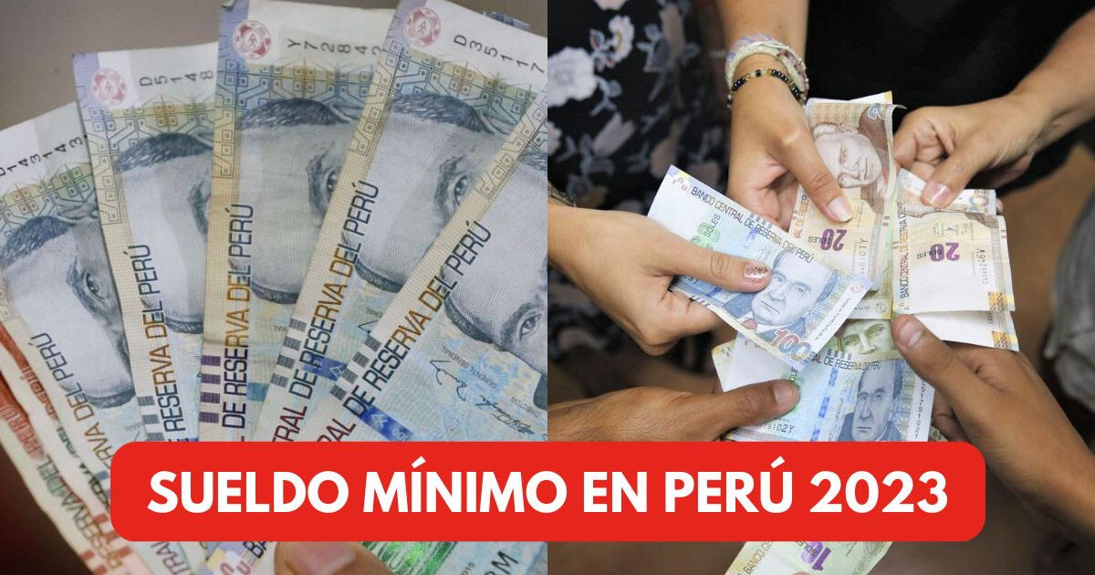 Sueldo mínimo Perú 2023: ¿Habrá incremento salarial en diciembre?