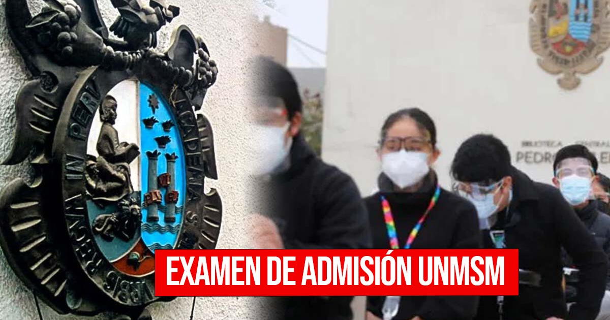 Examen de admisión San Marcos 2024-1: fechas y nuevo puntaje de ingreso a UNMSM