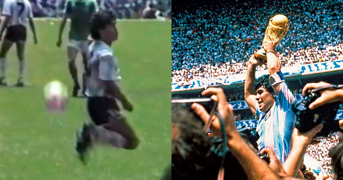 El inédito video de Diego Maradona y su colosal pirueta en la final de Mexico 86