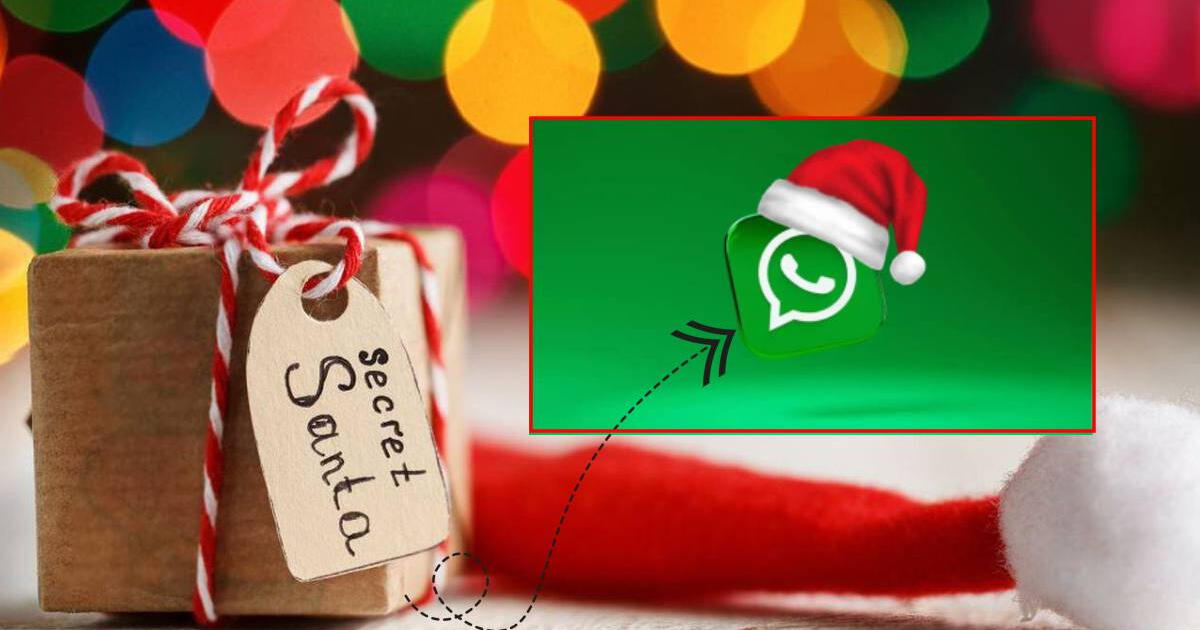 GUÍA para crear el sorteo del 'amigo secreto' vía WhatsApp para esta Navidad 2023
