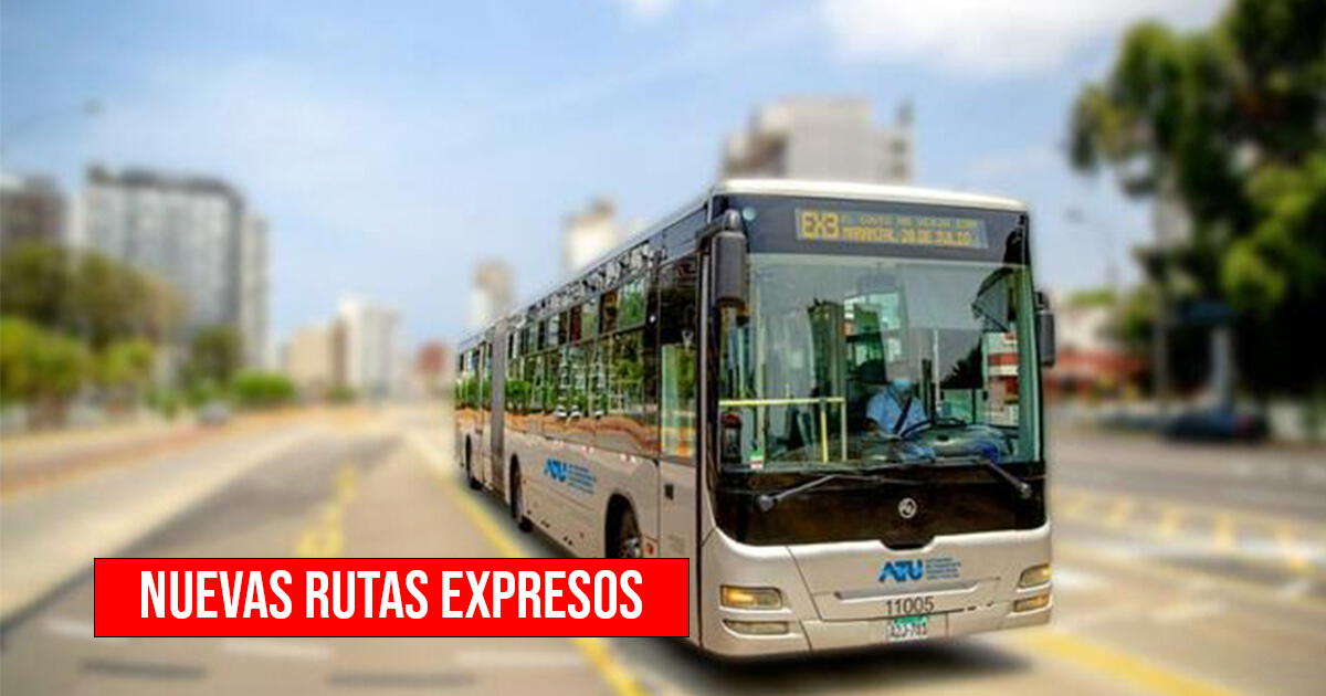 Metropolitano, nuevos buses expresos: ¿qué paraderos se implementan en la ampliación norte?