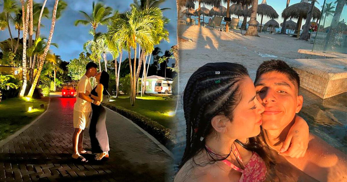 Piero Quispe y su novia Cielo Berrios ignoran críticas: publican romántico video en Punta Cana