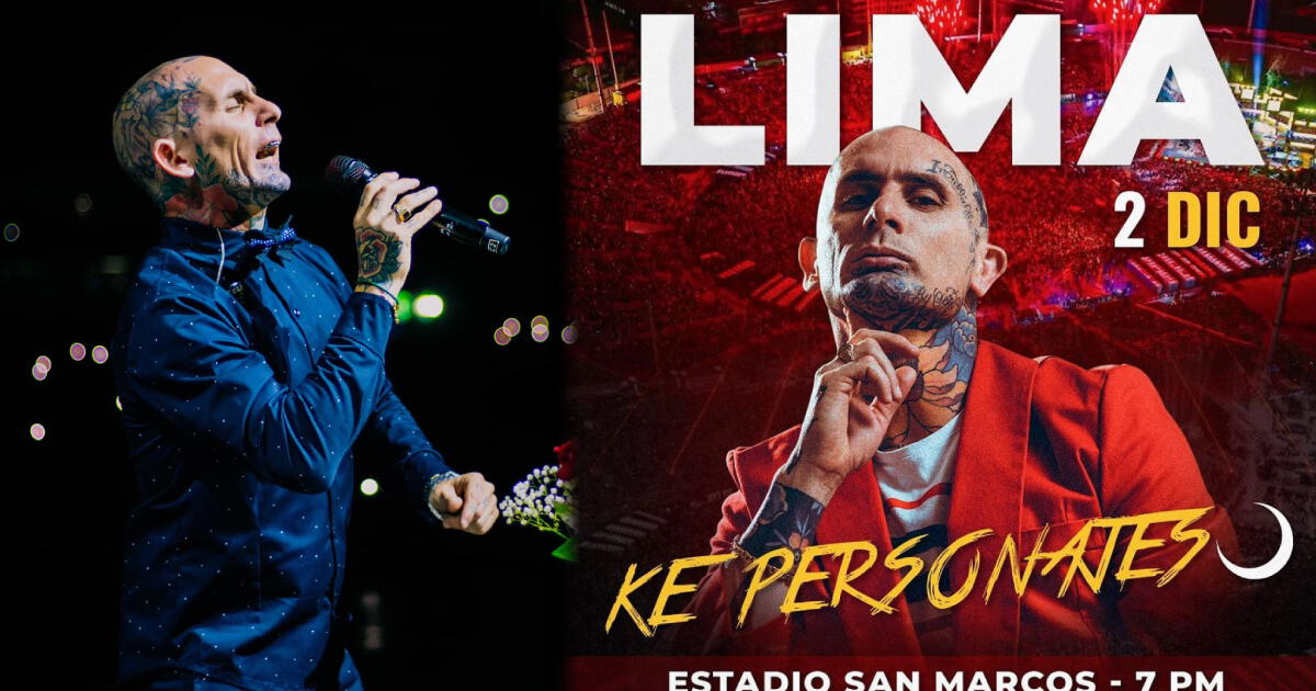 Concierto de Ke Personajes en Lima se cancela: ¿por qué se postergó y cuál es la nueva fecha?