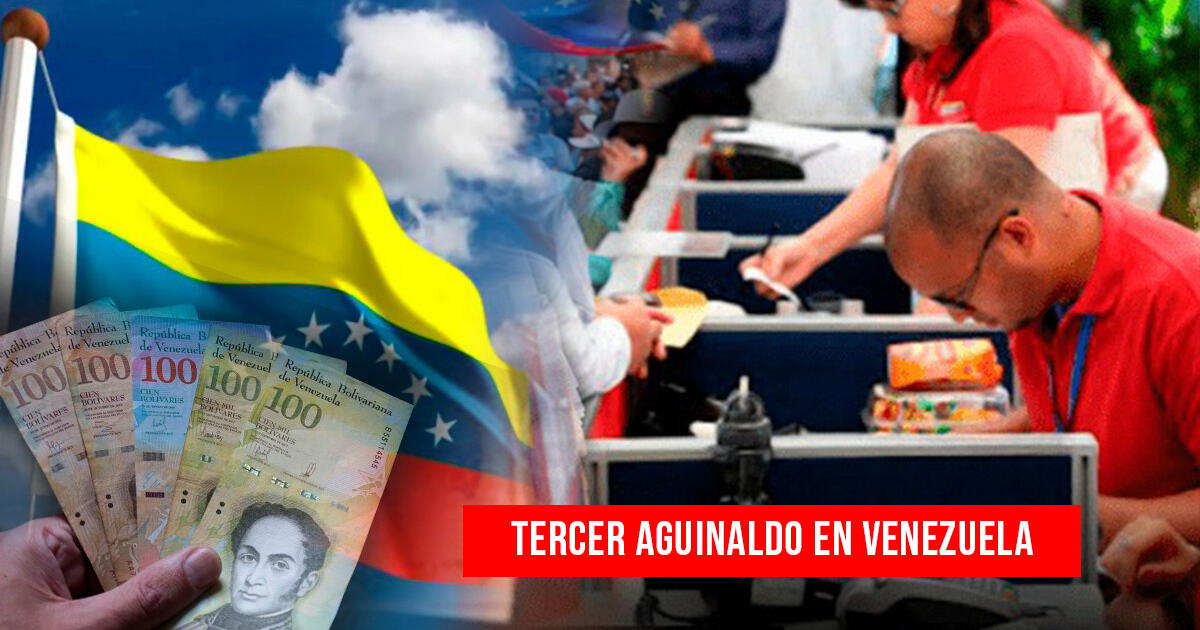 Tercer mes de aguinaldos en Venezuela: MPPE anuncia el deposito HOY, 30 de noviembre