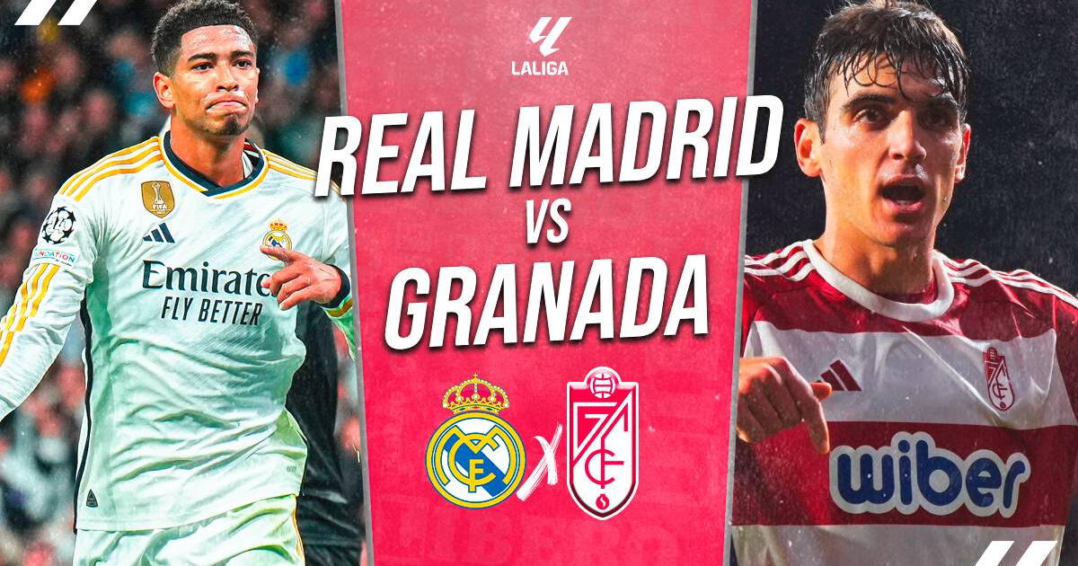 Real Madrid vs. Granada EN VIVO vía ESPN: pronóstico, horario y dónde ver LaLiga EA Sports