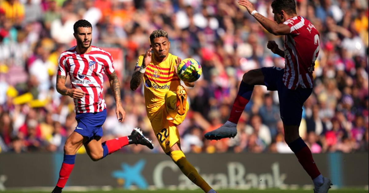 ¿A qué hora juega Barcelona vs Atlético Madrid y dónde ver el partido de LaLiga?