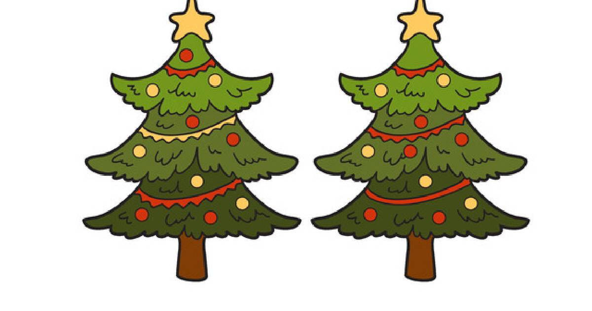 Busca las 4 diferencias del árbol y disfruta de la Navidad 2023 triunfando en el reto