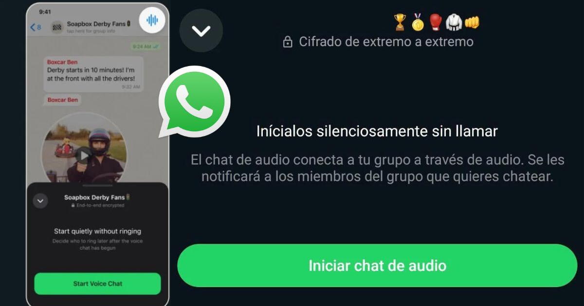 ¿Qué es y cómo se usa el nuevo icono con forma de onda de tus grupos de WhatsApp?
