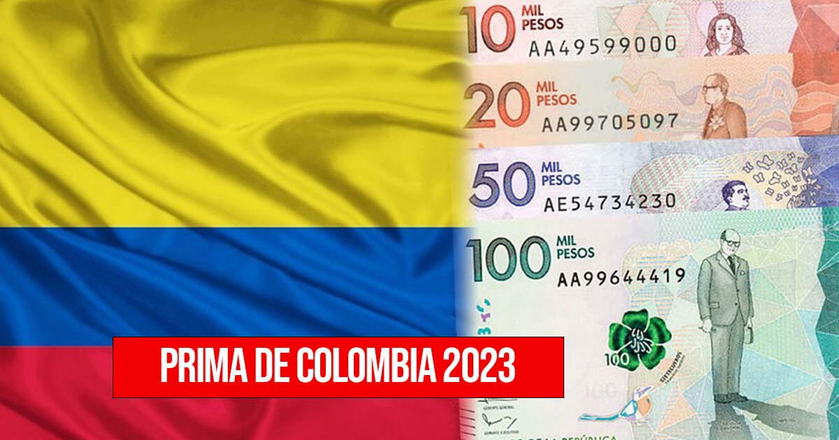Prima 2023 en Colombia: ¿Cuánto deben pagar en diciembre?