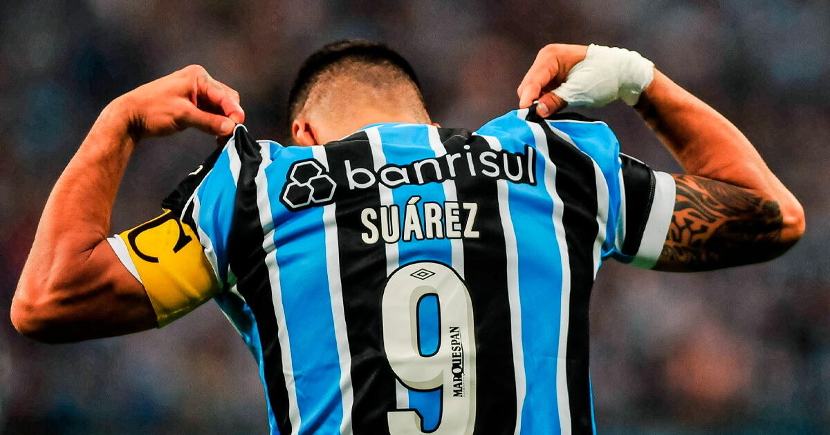 Despedida de Luis Suárez a Gremio: emotiva ovación de los brasileños al 'Pistolero' 