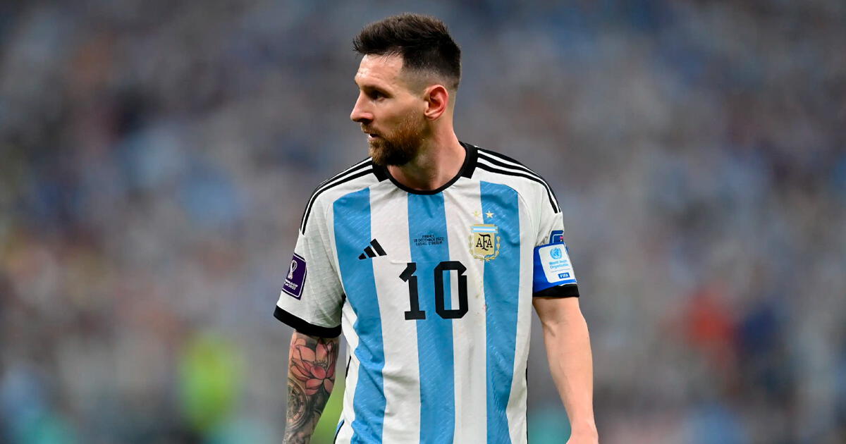 Messi fue elegido el mejor deportista del año 2023: 