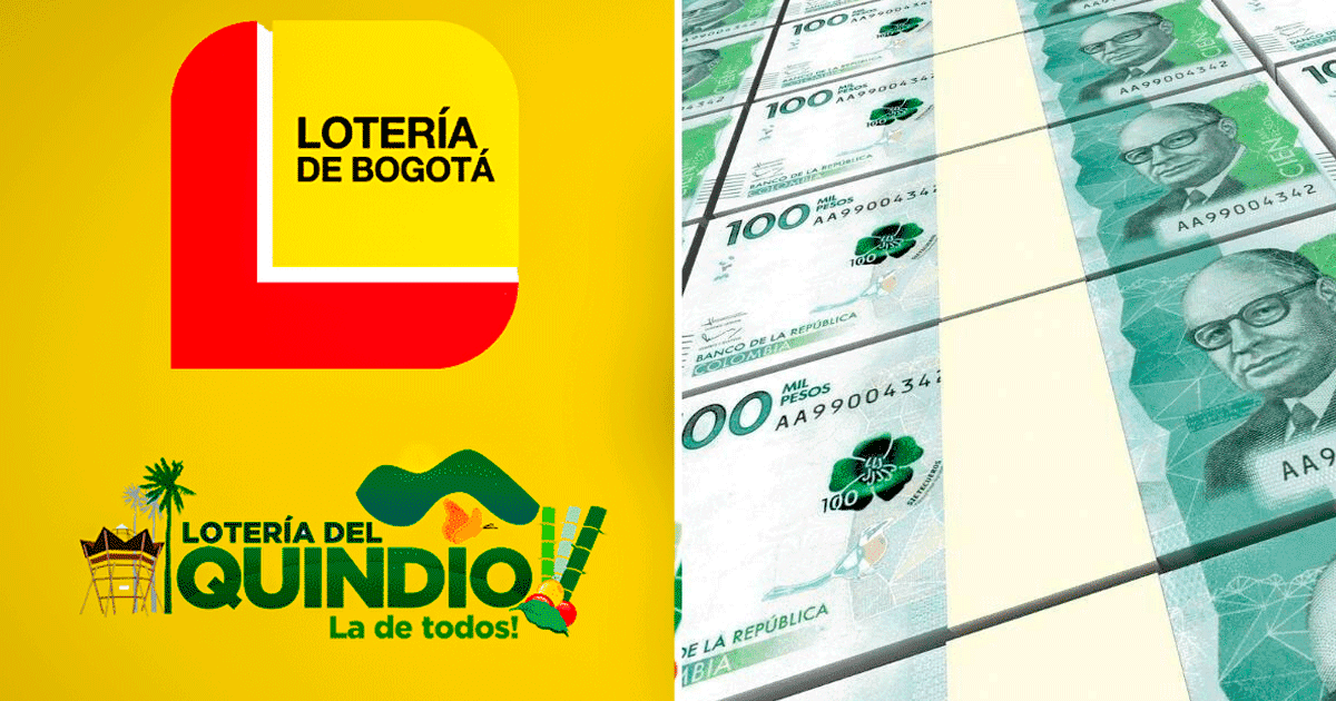 Lotería de Bogotá y del Quindío, jueves 7 de diciembre: los números ganadores de HOY
