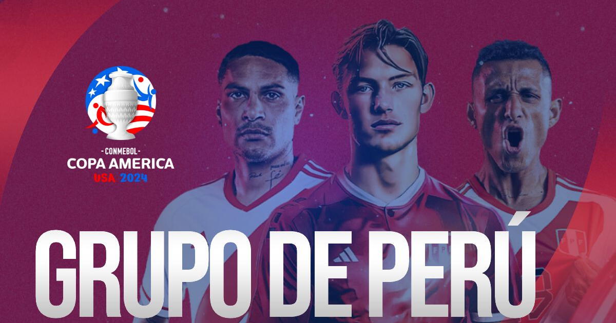 Perú integra el grupo A de la Copa América 2024: fixture, rivales y partidos