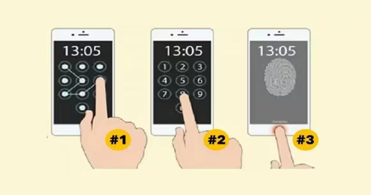 Test de personalidad: ¿Qué dice la forma de bloquear tu teléfono sobre ti?