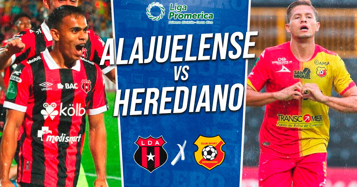 Alajuelense vs. Herediano EN VIVO, semifinal Liga Promerica: a qué hora y dónde ver vía FUTV