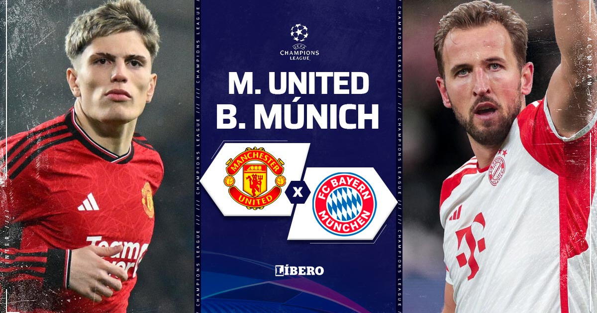 Manchester United vs. Bayern Múnich EN VIVO por Champions League: horario y canal